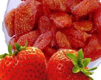 Strawberry Snack Dried Fruit Dehydrated Food Sweet 140 Grams