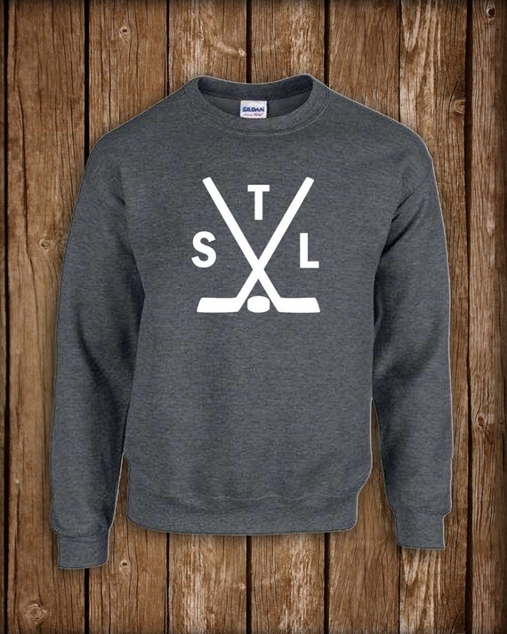 Items similar to Graphic Sweatshirt "STL Hockey" on Etsy