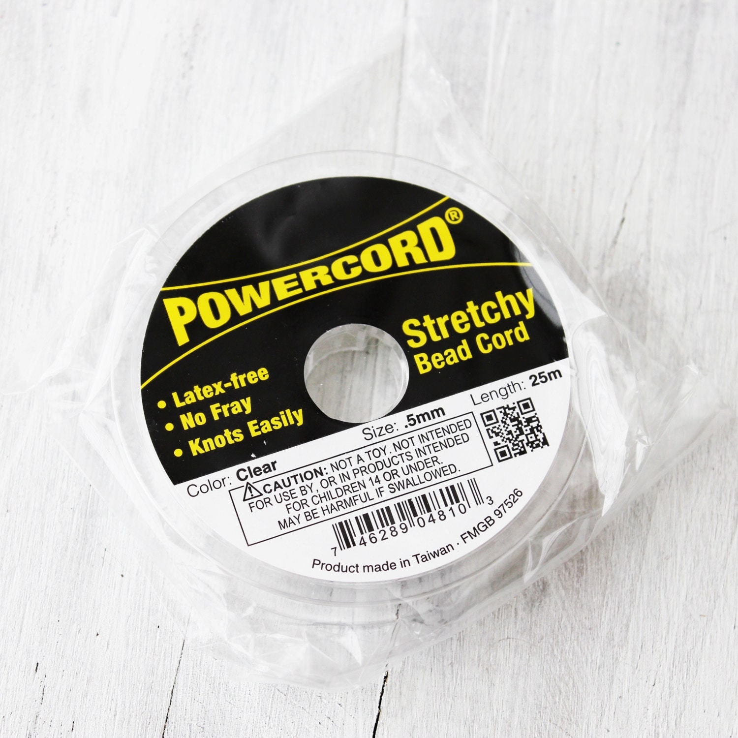 Stretch Cord .5MM Clear Elastic Power Cord Stretchy Bead Cord