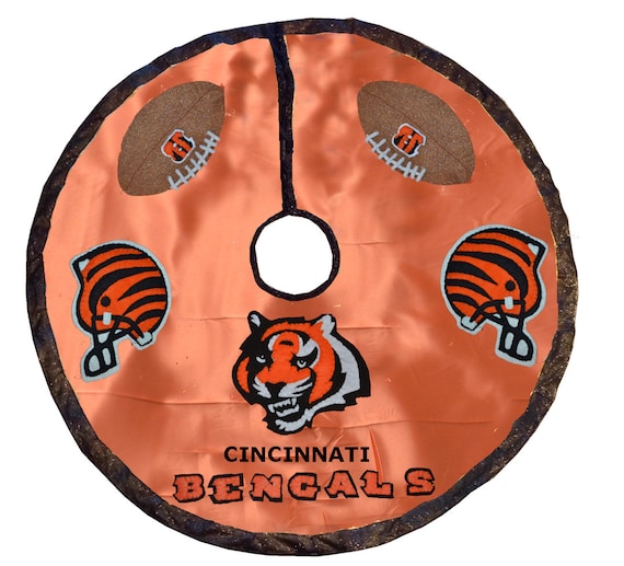Cincinnati Bengals Football Christmas Tree by ChristmasTeamSpirit