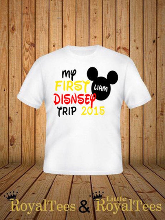 first disney trip shirt ideas