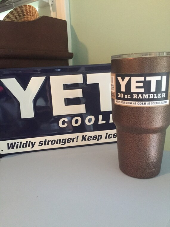 30oz Yeti. Copper Vein Powder Coated NEW by TZKreations on Etsy