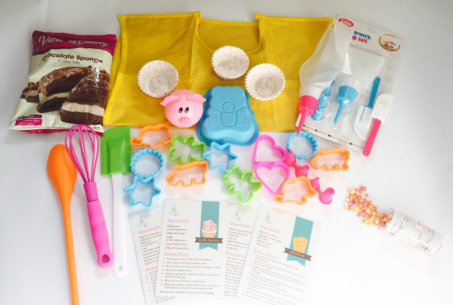 Kids baking set baking with children baking activity by BusyBoxUk