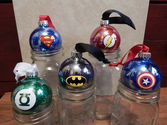 superhero ornaments