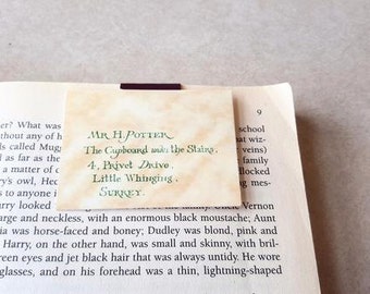 Harry Potter's Hogwarts Acceptance Letter Magnetic Bookmark