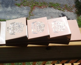 60s Memo / Key Holder, Beige Plastic Fesco Letters, Notes, Misc. Holder