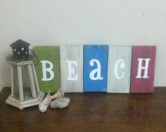 Beach Sign - Beach Decor - Beach Wall Decor - Beach Wall Art - Beach - Beach Sign - Birthday Gift - Housewarming Gift