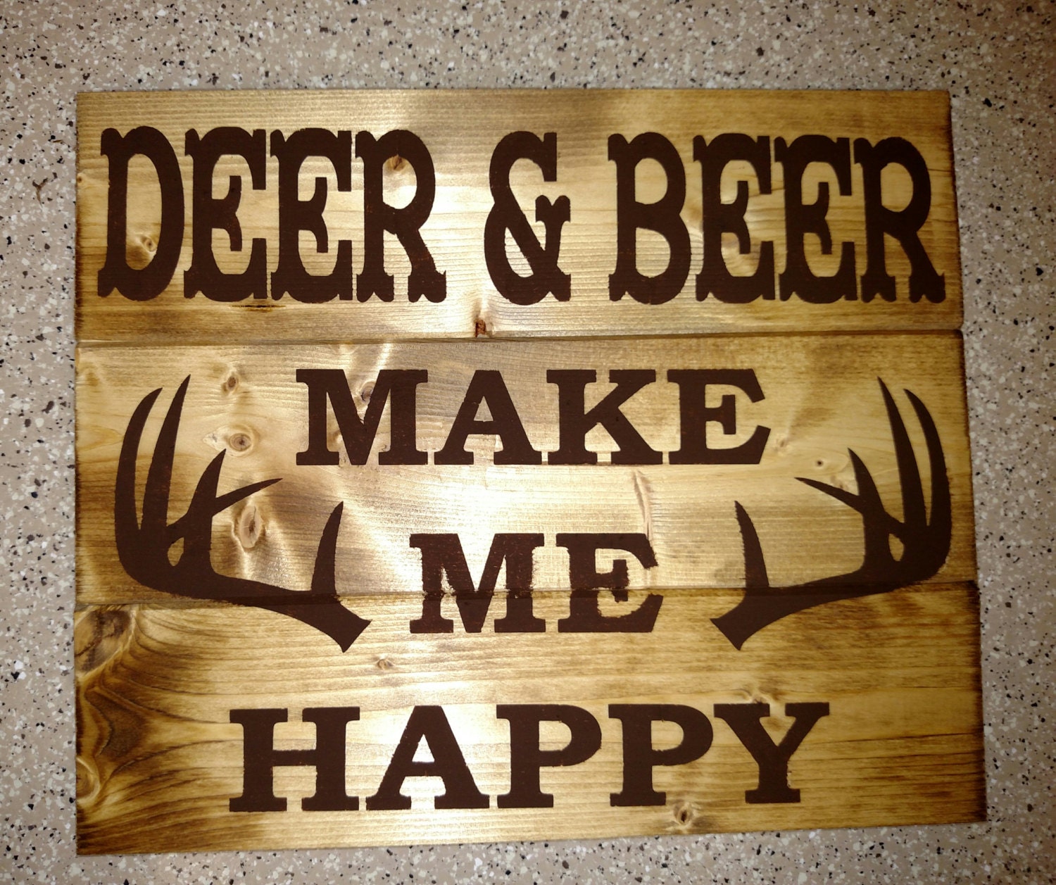 Deer and Beer Make Me Happy