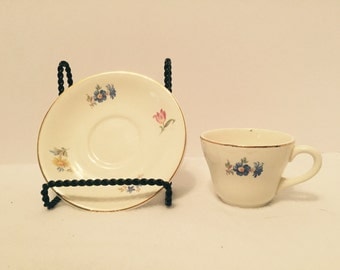 Vintage Petite Demi Cup & Saucer