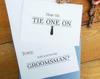 Will You BE MY GROOMSMAN Card, Will You Be My Groomsman, Will You Be My Groomsman Gift, Groomsmen Gift, Groomsman Invitation, Ask Groomsman