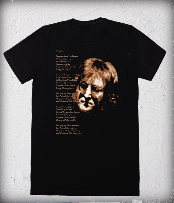 john lennon imagine tee shirts