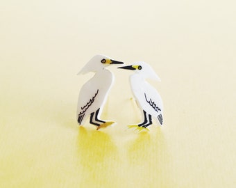SALE - Snowy Egret studs