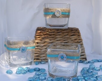 Shotgun shell Wedding Decor Candle Holders