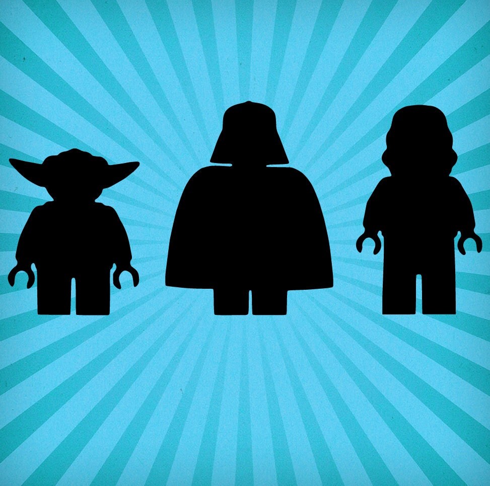 Download Lego Star Wars Inspired Cutting Template SVG EPS Cricut