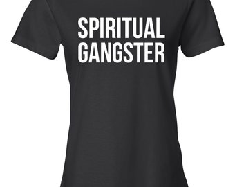 mens spiritual gangster shirt