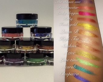 Multi paste (long lasting semi-matte metallic makeup)