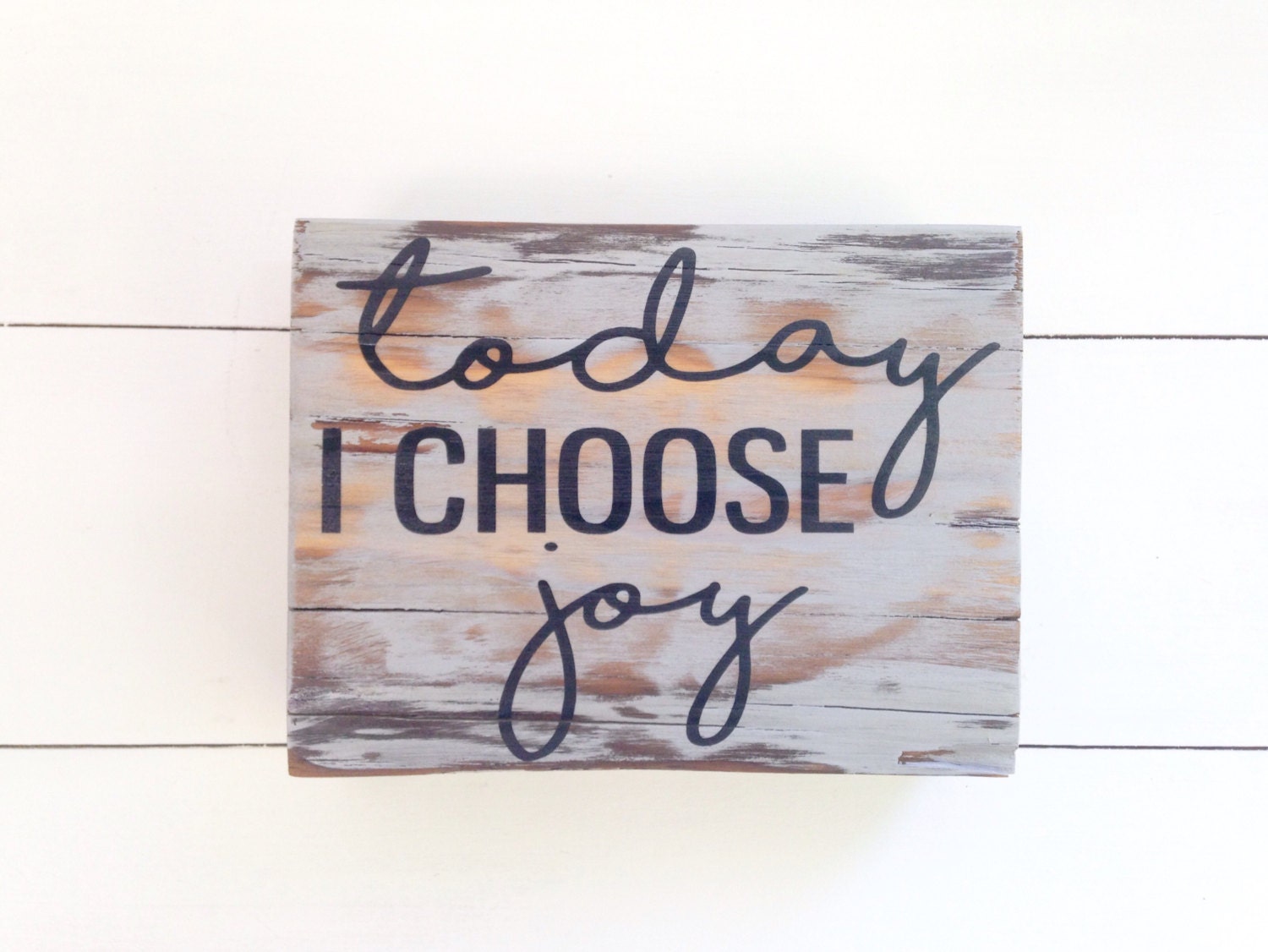 Today I Choose Joy Wooden Sign By Bellandthewhistle On Etsy