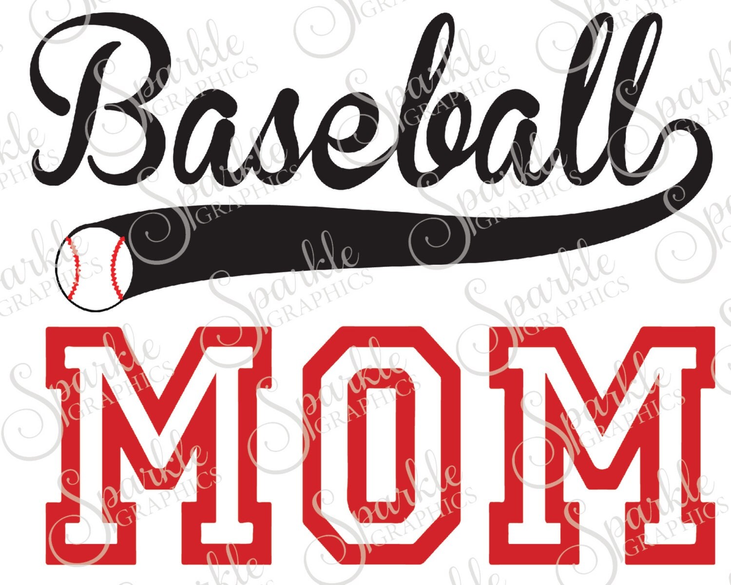 Download Baseball Mom Cut File Baseball SVG Mom SVG Baseball Little
