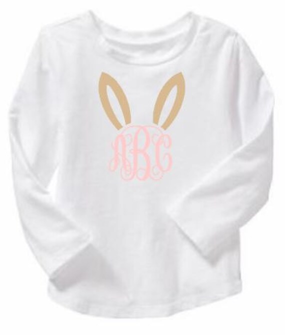 easter monogram shirts