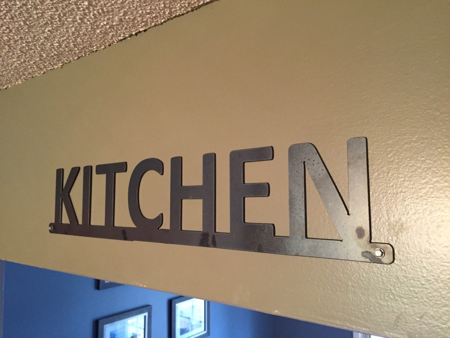 Metal Kitchen Sign   Il Fullxfull.1022341983 I13g 