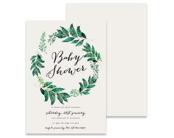Printable Baby Shower Invitation | The Birds Nest | Printable DIY Invite, Affordable Invitation, Digital Invite, Baby Shower Printable