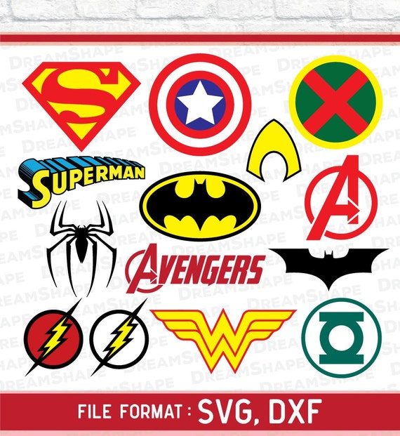 Download Super Heroes SVG Files Super Hero Cricut Cut File Vinyl