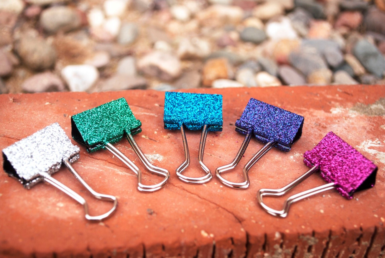 Glitter Binder Clips Decorative Binder Clips Binder Clips