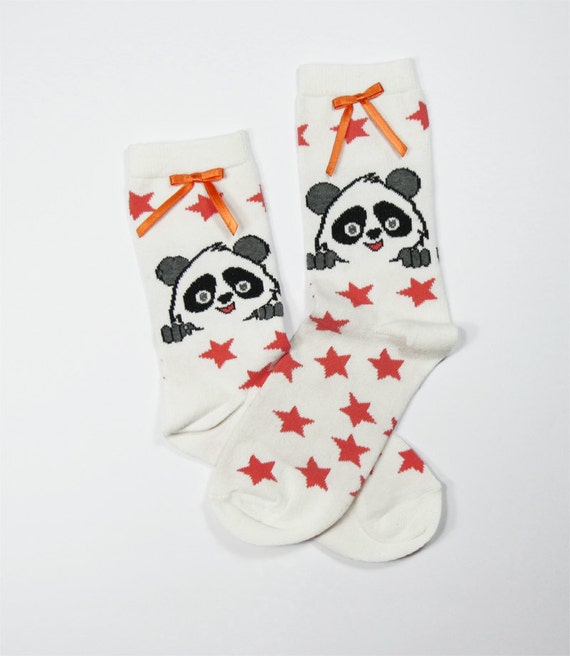 Panda Socks Cute Funny Animal Socks Boot Socks Women Socks