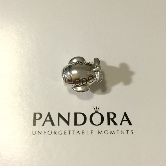 Authentic PANDORA Aeroplane / Airplane Silver by CharmingPenny