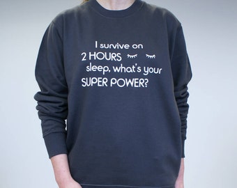 womens superhero sweatshirt