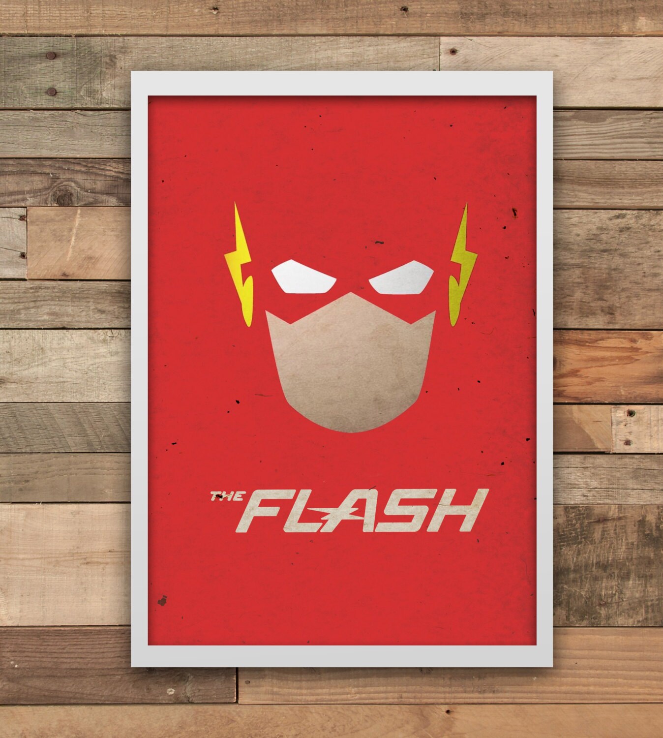 Flash Poster wall art print home decor minimalist Poster