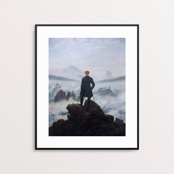 Wanderer Above the Sea of Fog Caspar David Friedrich