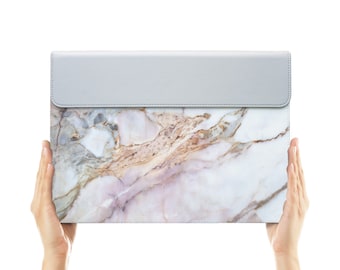 macbook air case leather carry bag pouch for apple mac macbook air pro 11 12 13 15 crack marble abstract