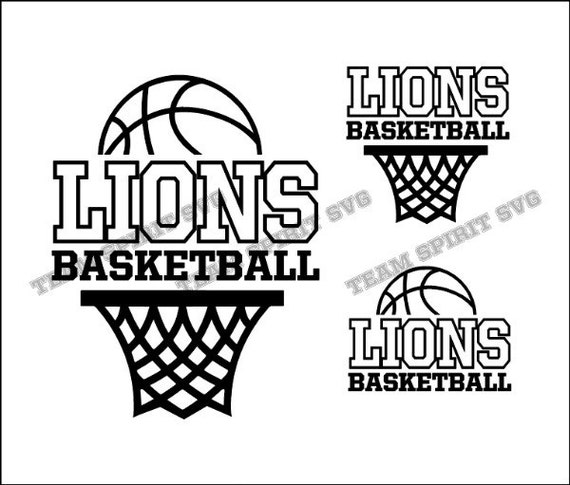 Download Lions Basketball Net Download Files SVG DXF EPS