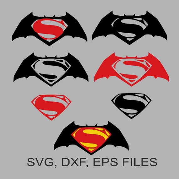 Download Batman vs Superman SVG DXF EPS Cut file