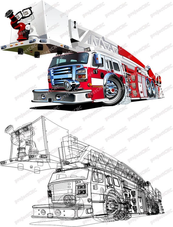 Free Free 98 Fire Truck Silhouette Svg SVG PNG EPS DXF File