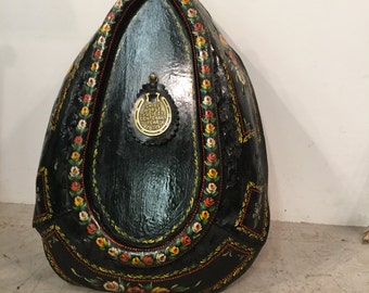 Decorative Vintage Folk Art Horse Chest Plate