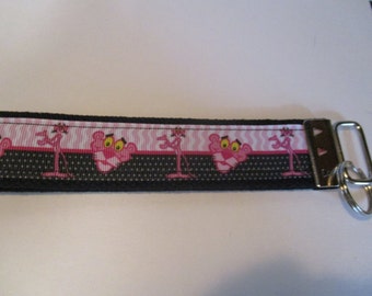 Pink Panther key chain keychain