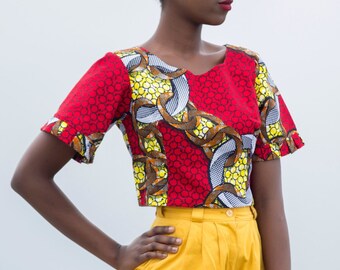 african print shirts for ladies