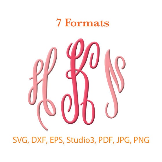 Download Master Circle Monogram Font SVG Studio 3 / dfx / eps / png