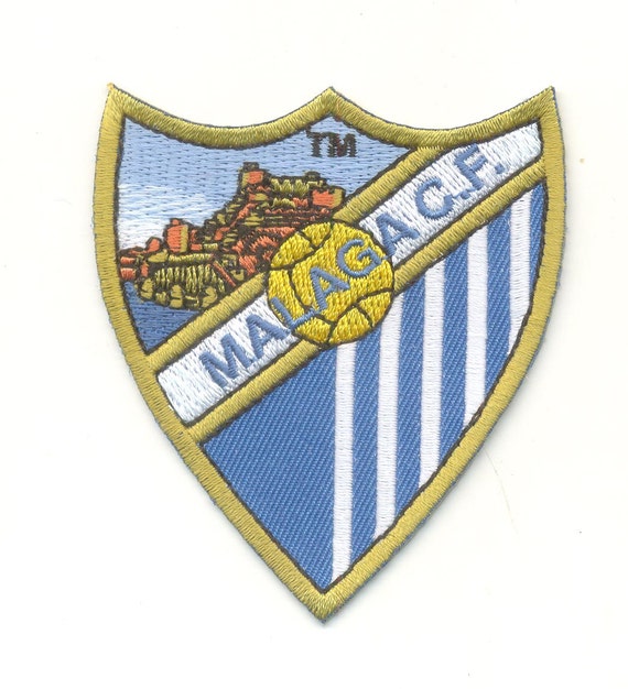 La Liga Malaga CF Spain Football Embroidered Patch by OriginPretty