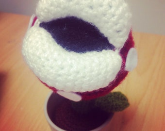 Piranha Plant Mario Bros Amigurumi