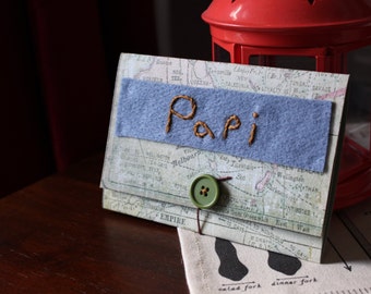 Carte d'anniversaire // Papi // Grand-père // Grand-papa // Carte de fête // Carte de souhait // Cadeau pour lui