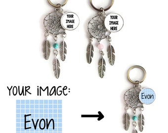 Olivenorma Bohemian Dreamcatcher Keychain main image 0