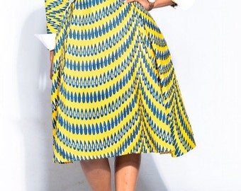 Portia yellow dress