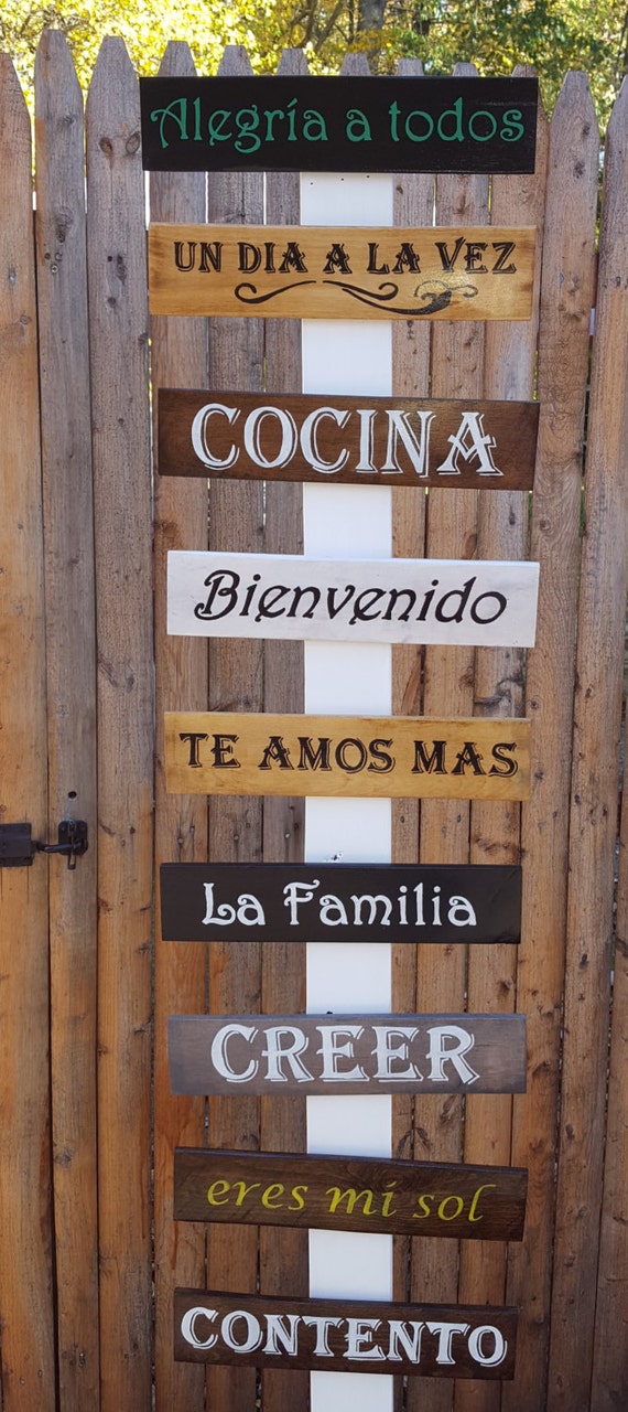 Spanish signs Spanish sayings and Quotes Spanish home