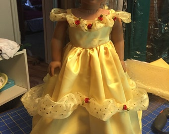 Princess belle dress | Etsy