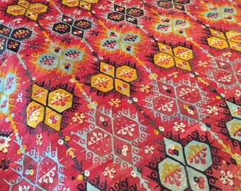 Stunning Oversize Antique Turkish Sarkisla Kilim, 11x13