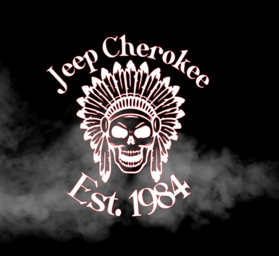 Jeep Cherokee decal vinyl decal car decal XJ decal laptop