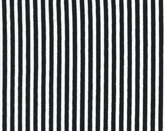 Fat quarter - Little Stripe in Midnight - Michael Miller cotton quilt fabric